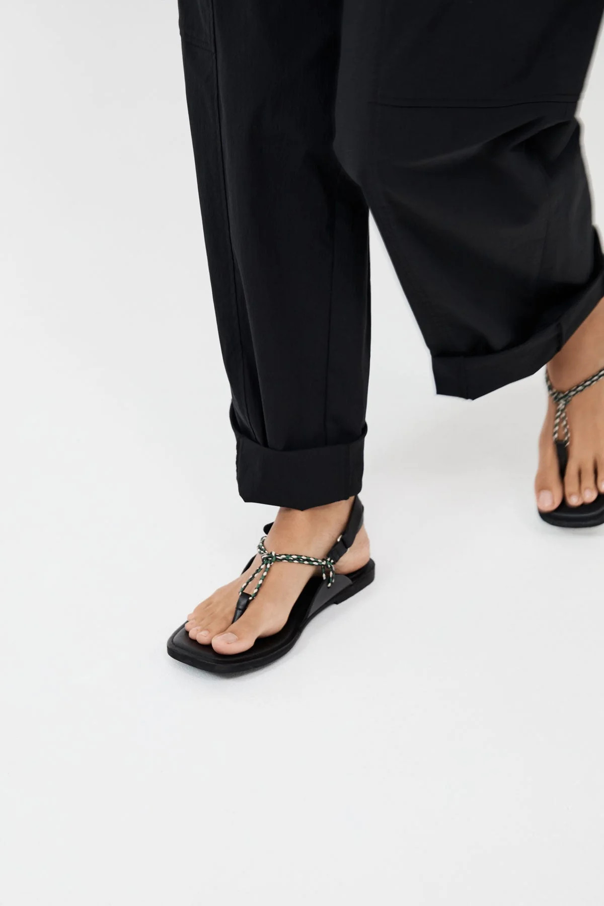 Woven Rope Sandal - Verde | St. Agni (US, UK, EU)