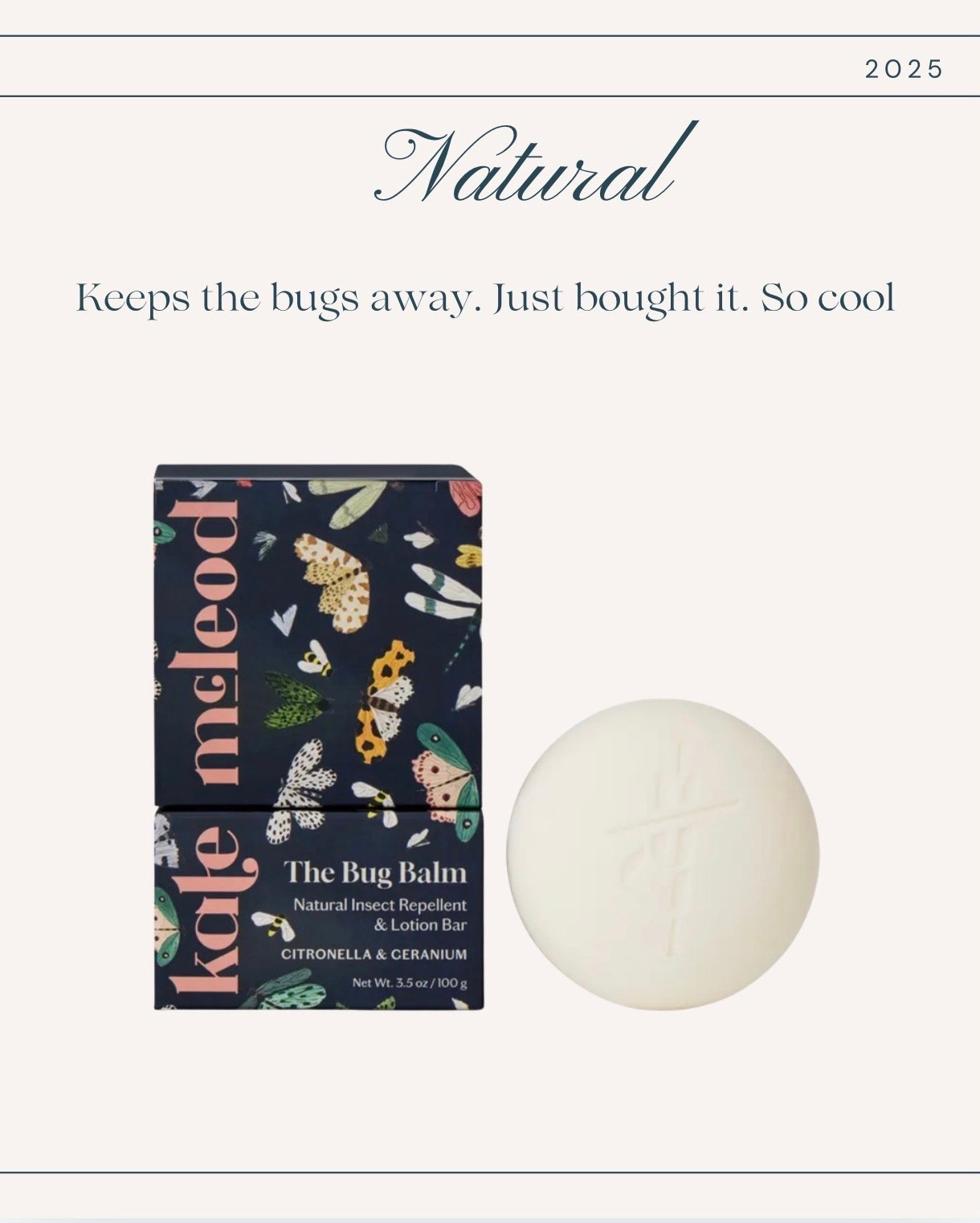 Smells lively and is effective at keeping bugs away! Perfect to toss into your tote for your next outdoor outing. s

#LTKOver40 #LTKMidsize #LTKdayinmylife