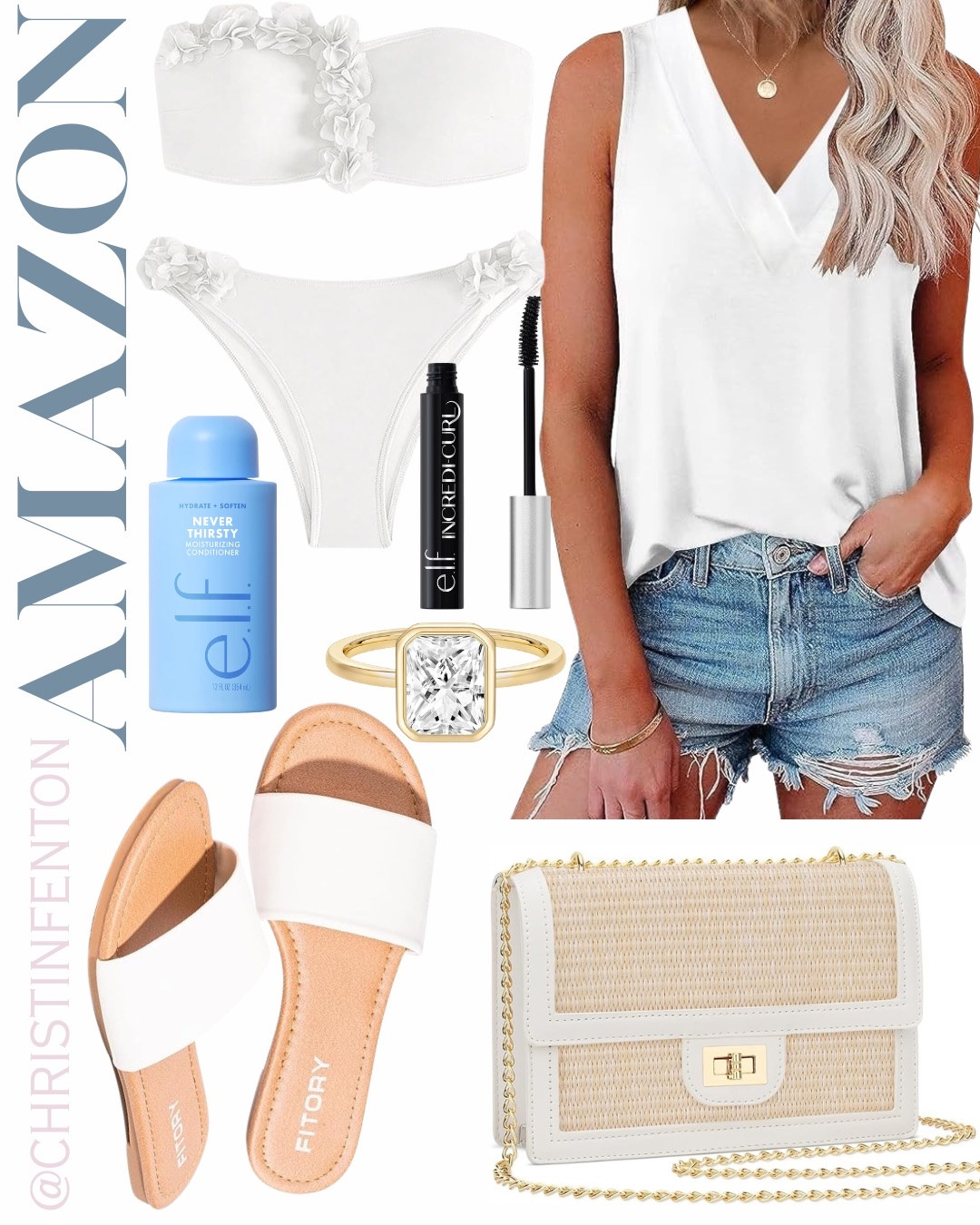 Amazon Favorite Fashion 🎀 summer dresses, summer shorts, crop tops, jean shorts, jewerly and handbags @shop.ltk #liketkit #founditonamazon 🥰 Thank you for shoe shopping with me! 🤍 XO Christin

#LTKdayinmylife #LTKmomlife #LTKOver40