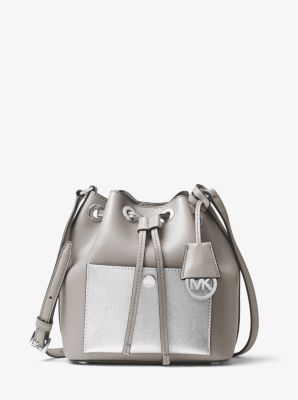 Greenwich Small Saffiano Leather Bucket Bag   | Michael Kors US & CA
