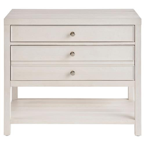 Bennett Modern Classic White Oak Nightstand | Kathy Kuo Home