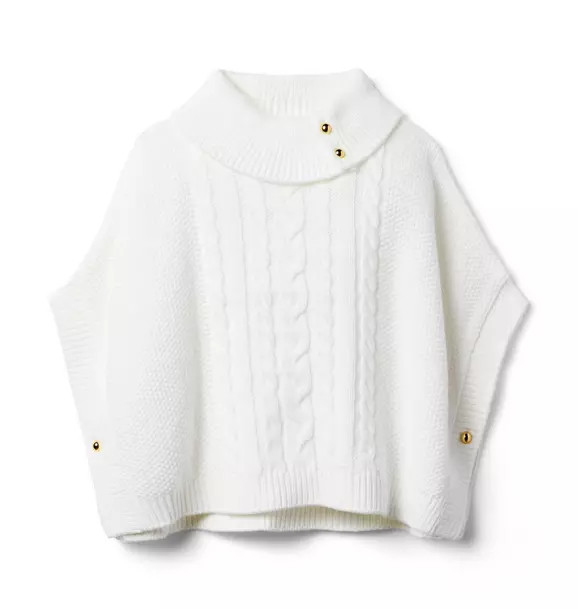 The Cable Knit Cape | Janie and Jack