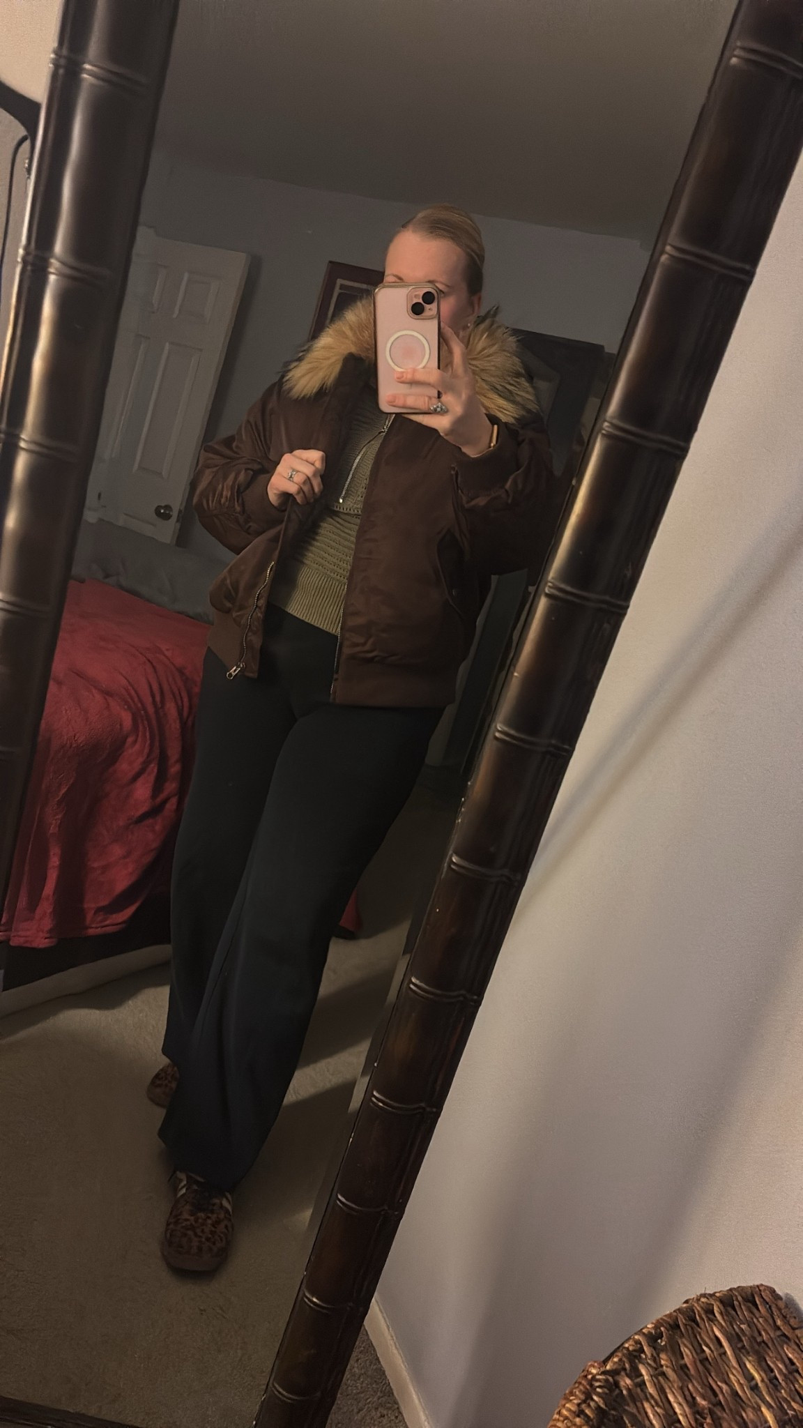 Winter casual, bomber jacket, active outfit 

#LTKU #LTKSeasonal #LTKActive