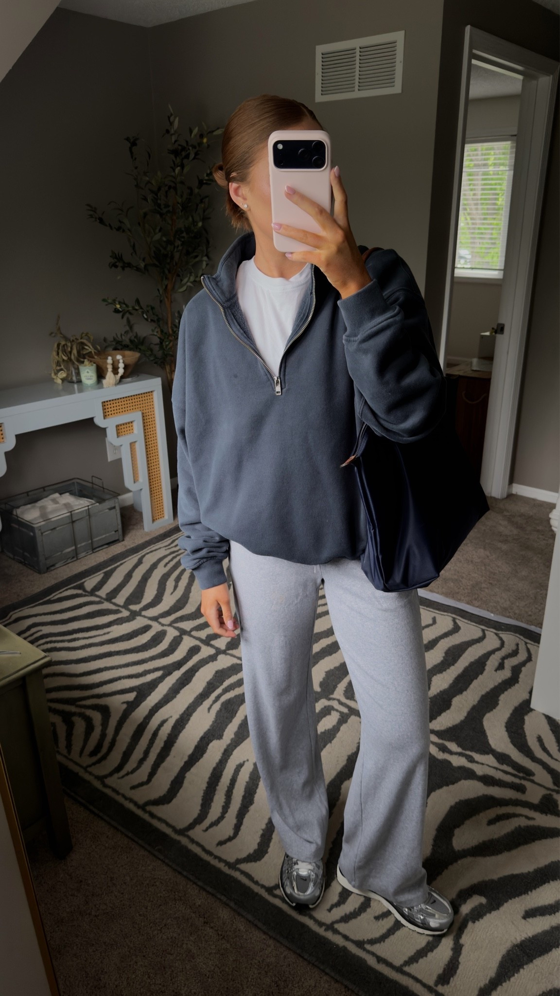 Size S white tee, L half zip & S tall pants!

#LTKdayinmylife #LTKgrwm #LTKootd