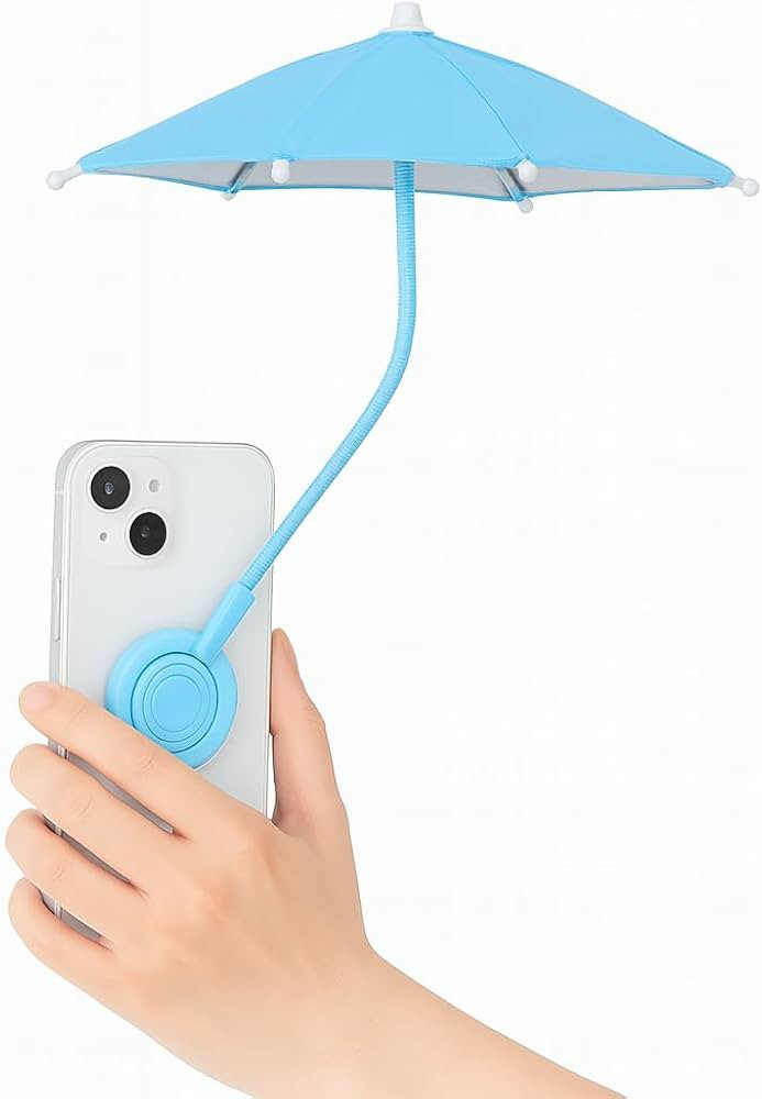 Magnetic Phone Umbrella for Sun, Adjustable & Flexible, Anti-Glare, Sun Protection for iPhone, Ce... | Amazon (US)