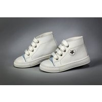 Star Leather Baby Boy Shoes Sneackers White Blue Formal Wedding Baptism Comfortable First Steps Size | Etsy (US)