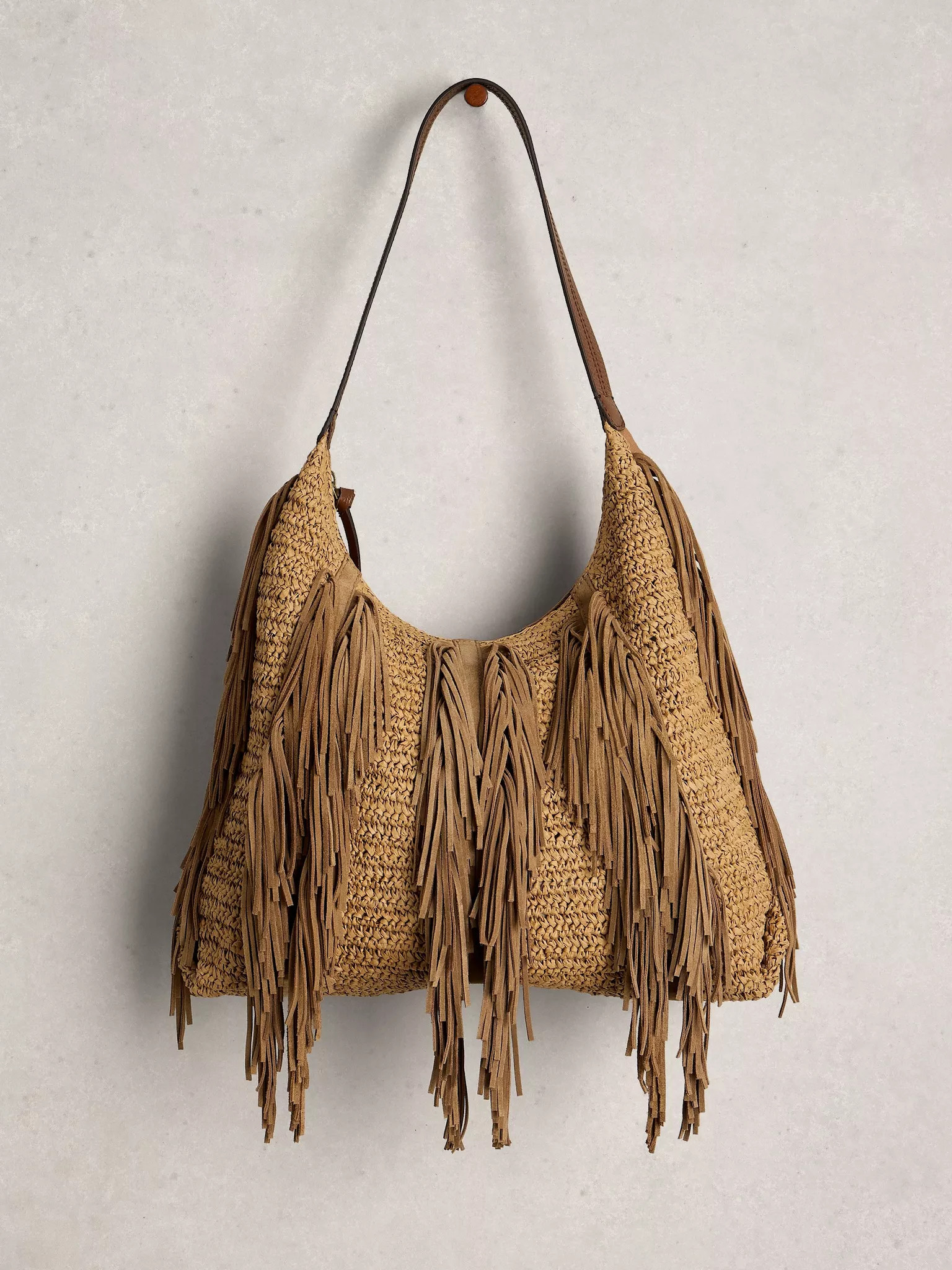 Tara Tassel Shoudler Bag | White Stuff UK