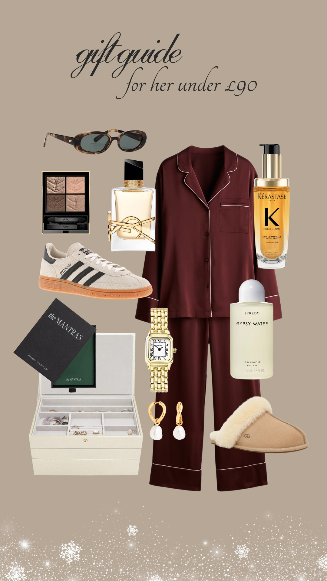 gift guide: for her under £90 ✨❄️ for Christmas wish lists and festive presents, check out Black Friday deals for all the women in your life, from makeup and fragrance, to cosy pyjamas and slippers, jewellery and accessories 

 #LTKCyberWeek #LTKwinter #LTKgiftguide