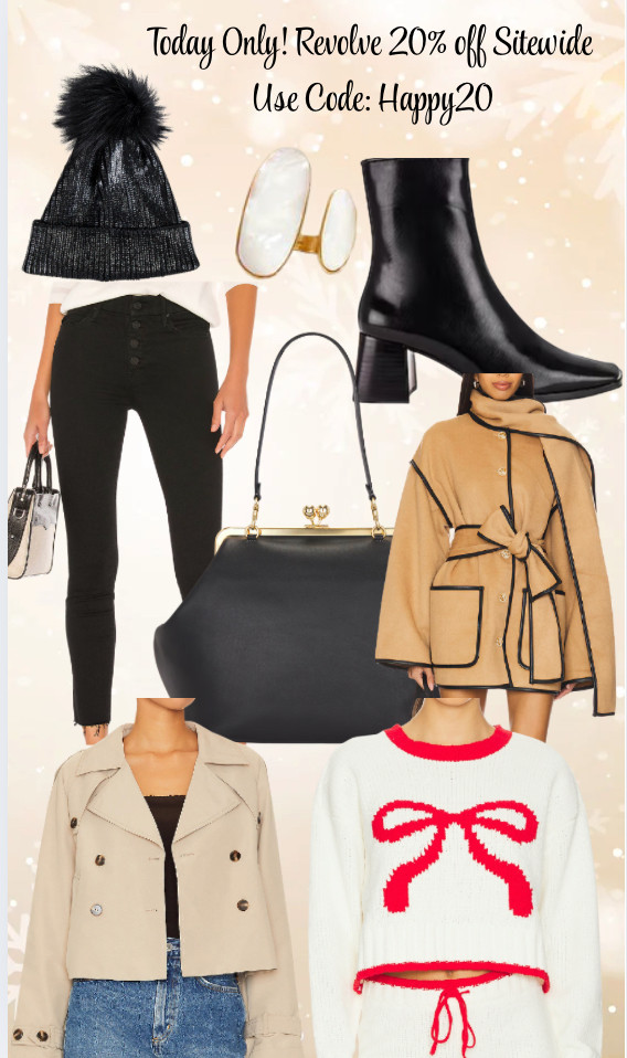 Revolve is offering 20% off sitewide today only with code HAPPY20 — the perfect time to snag something you’ve had your eye on or start your holiday wish list.

#Revolve #SaleAlert #HAPPY20 #StyleSteals #HolidayShopping #FashionDeals 

 #LTKGiftGuide #LTKHoliday #LTKSaleAlert