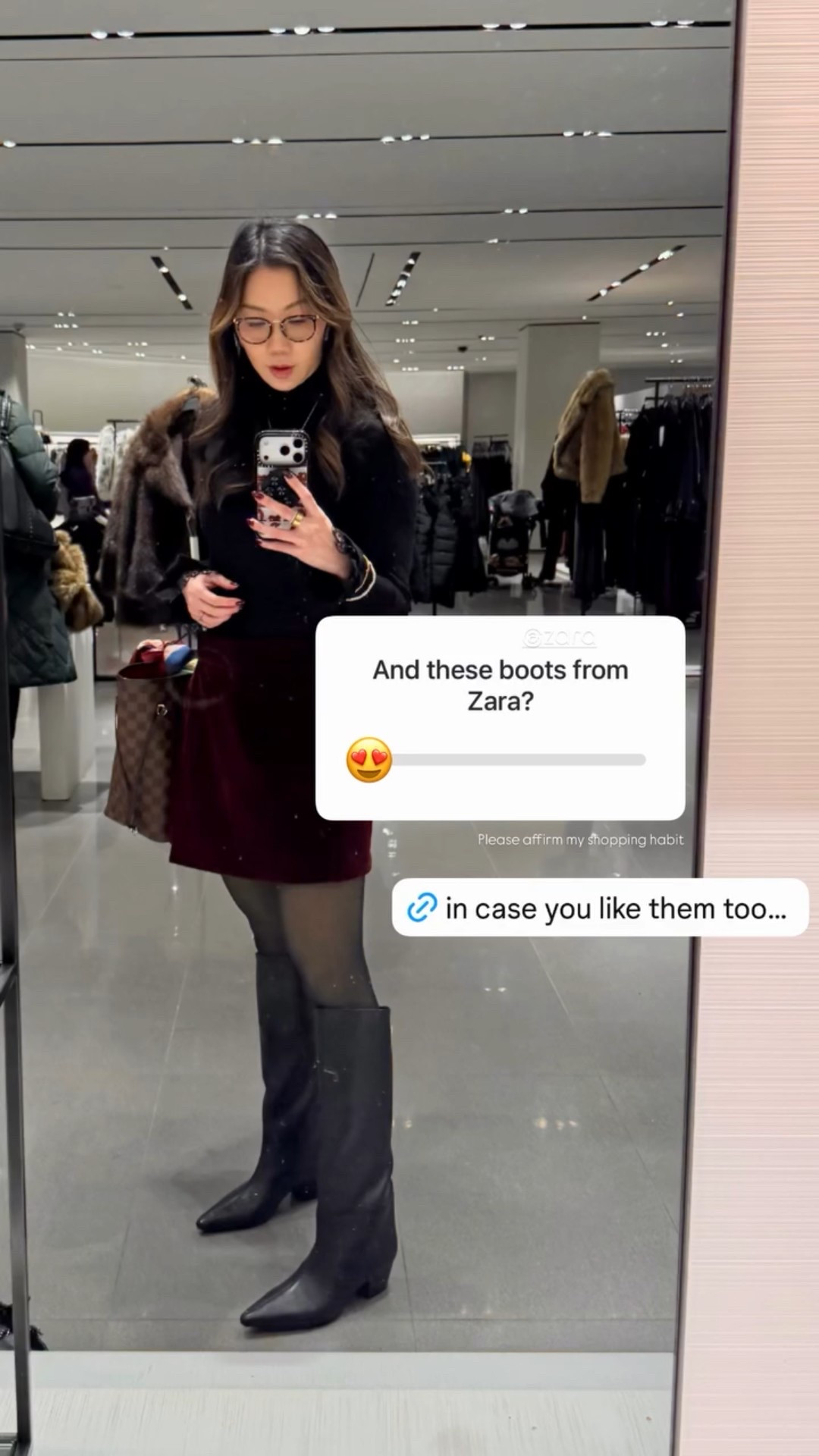 Just got these knee high block heel boots from Zara. I love the Chic long way toe and they are also so comfy to wear! 

#LTKmomlife #LTKootd #LTKPetite