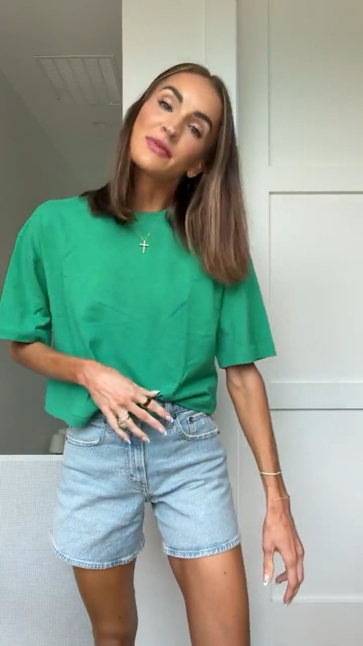 Cutest boxy tee on major sale this weekend! 🙌🏼 such a great basic and the fit is perfect! 😍

#LTKootd
