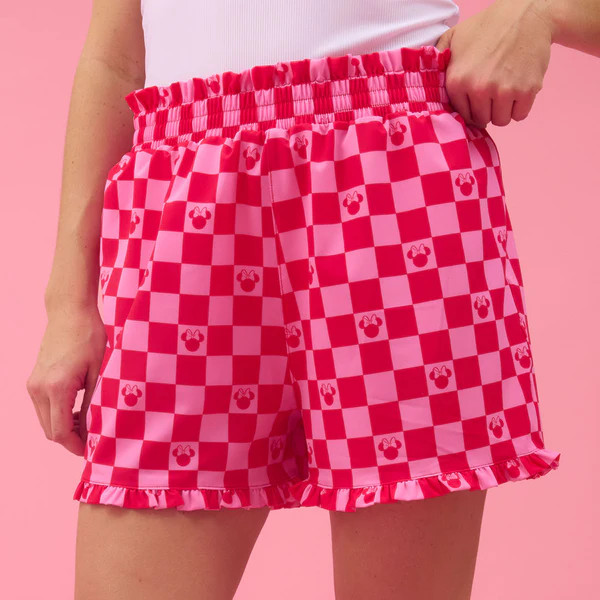 Disney Lake Shorts, Magenta Check | Albion Fit