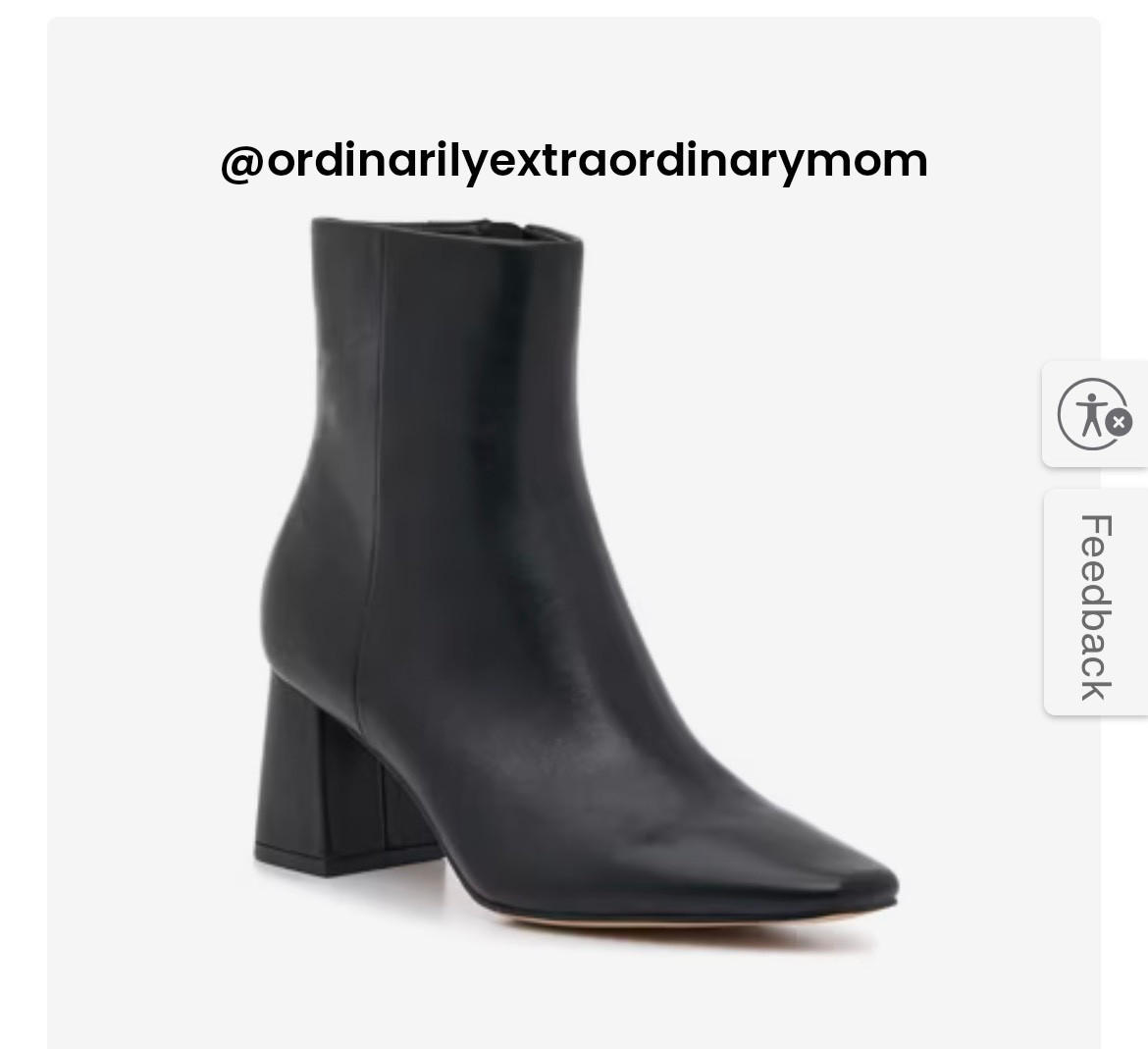 Chunky Christmas bootie