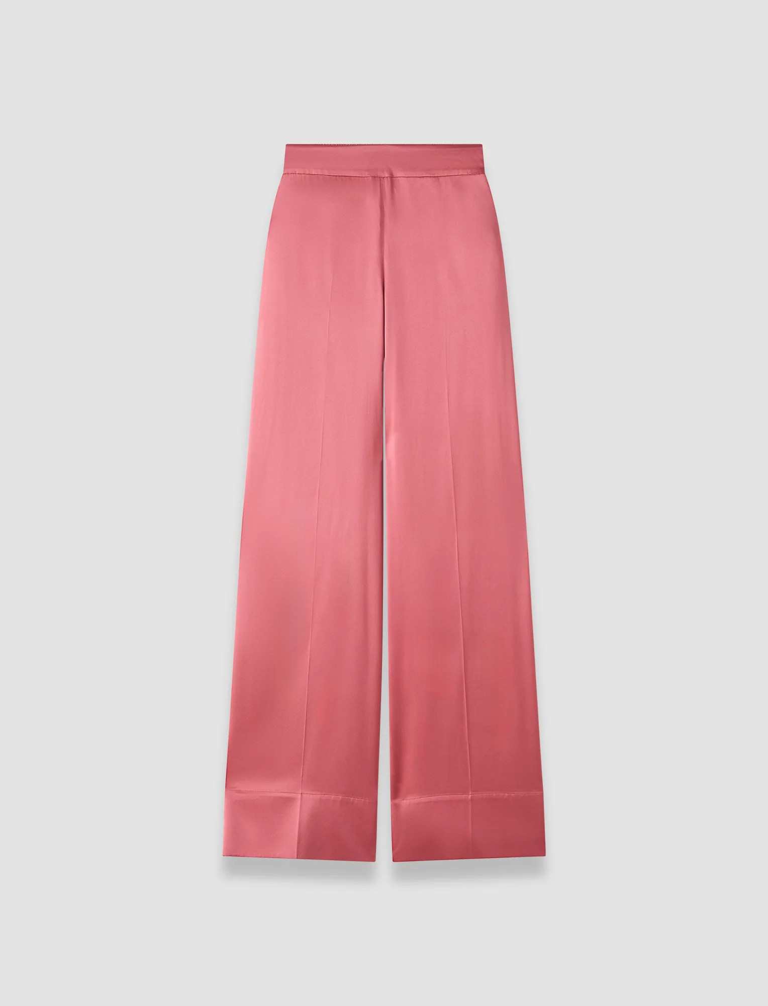 Dijon Silk Satin Trousers | Joseph