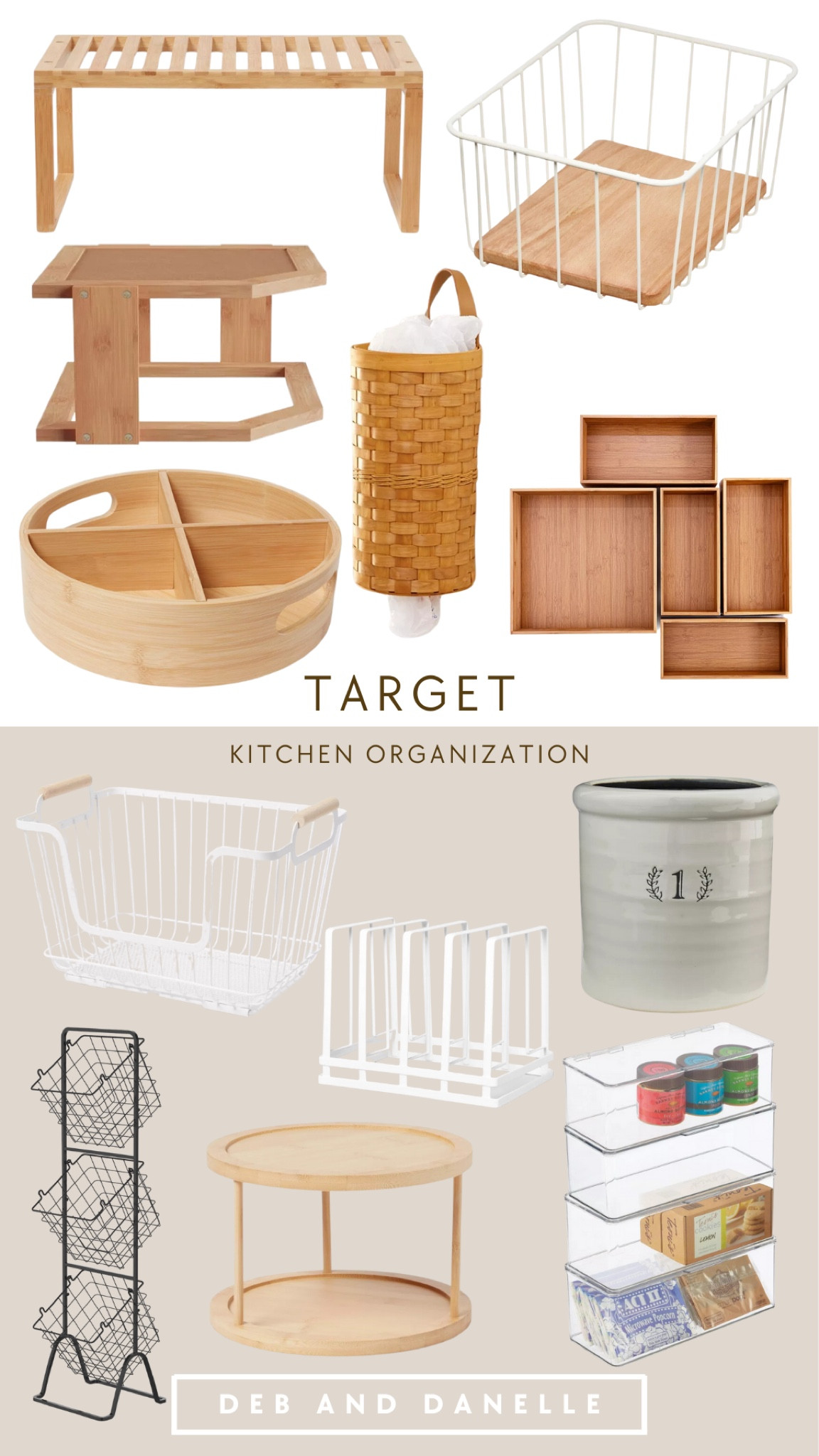 Here are some great storage and organizational finds from Target to help you get your kitchen organized in the new year! 

#LTKFindsUnder50 #LTKHome