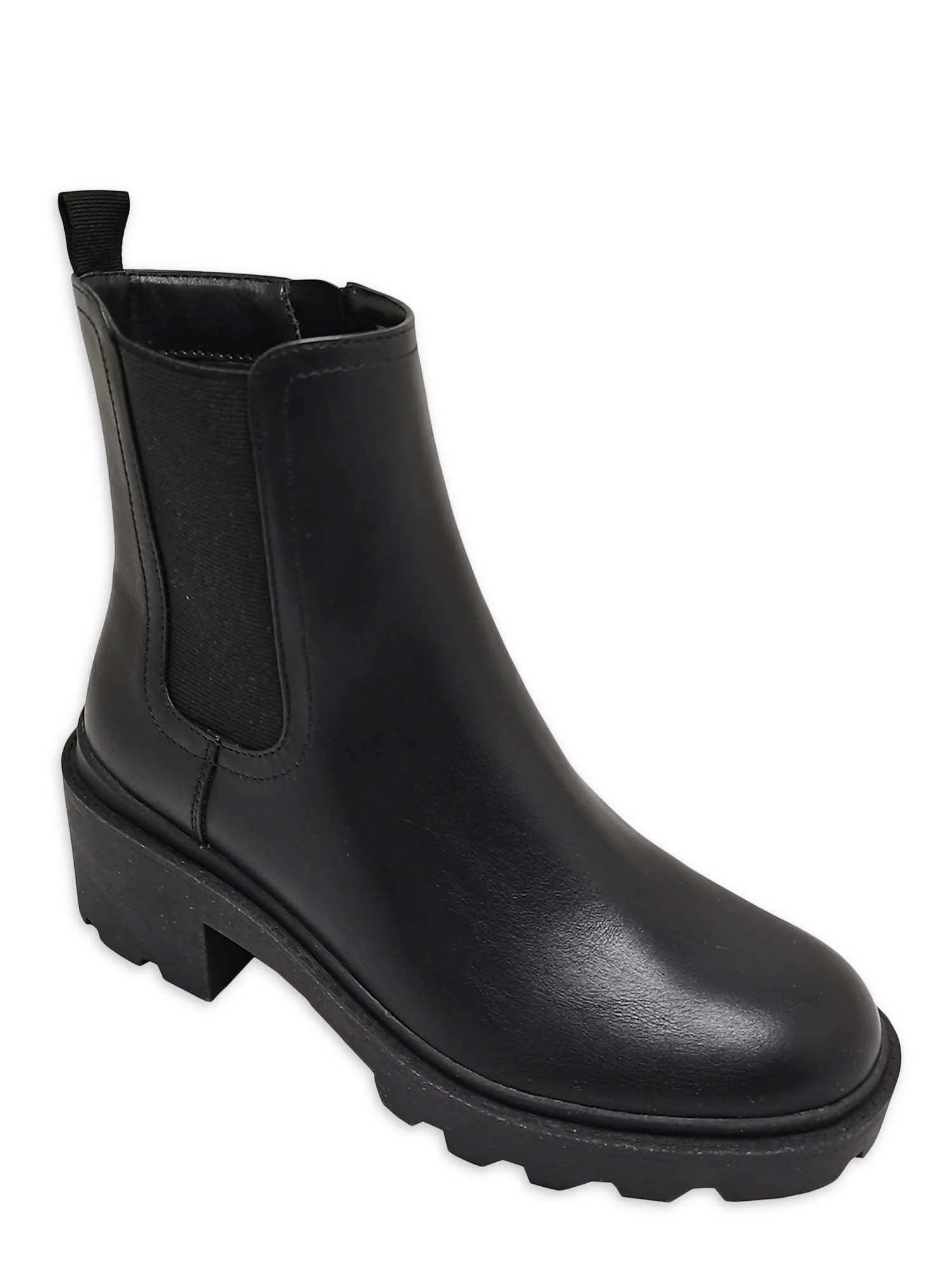 Time and Tru Women's Unit Chelsea Boots | Walmart (US)