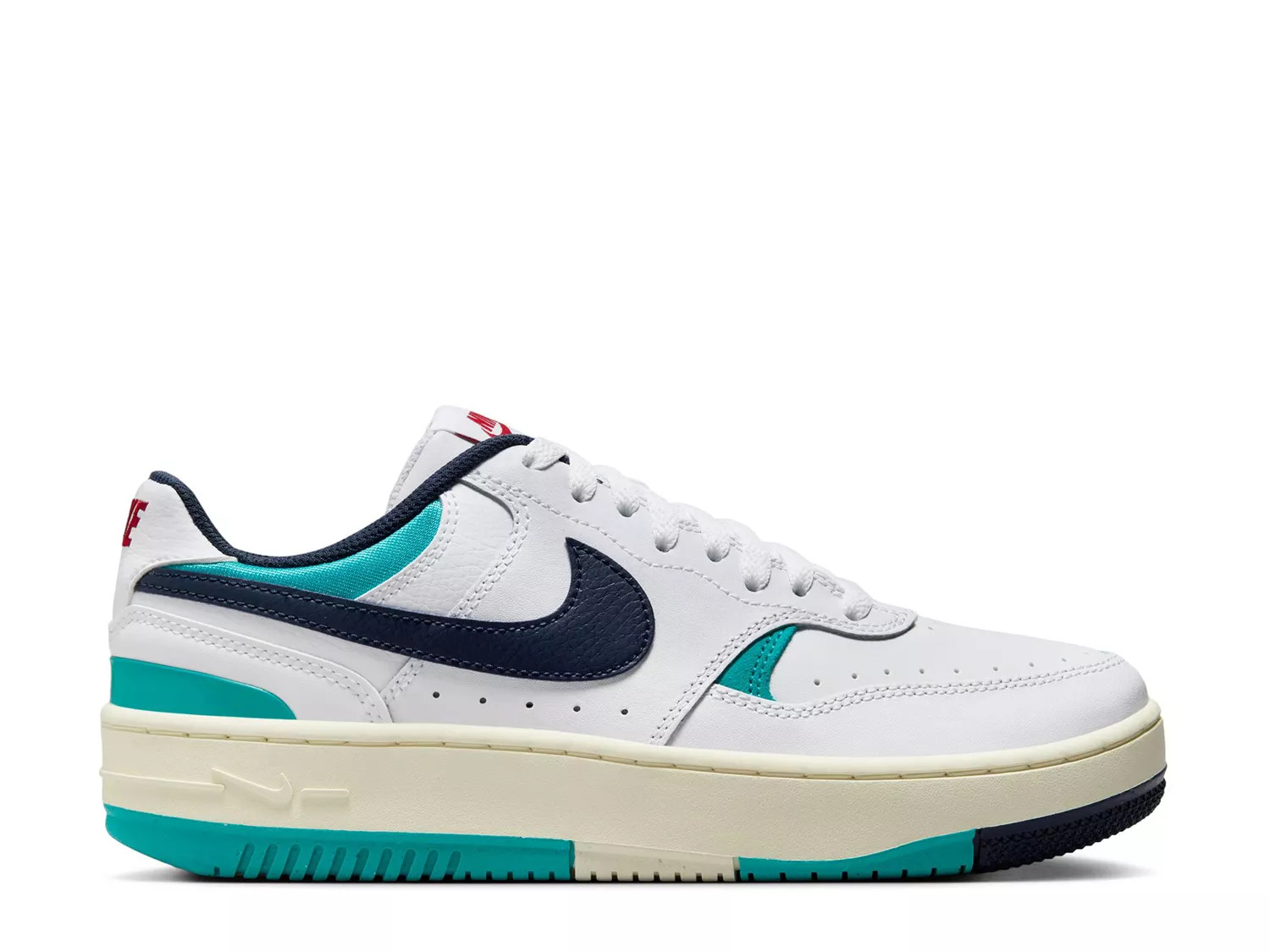 Nike Gamma Force Sneaker | Women's | White/Green | Size 6 | Sneakers | DSW