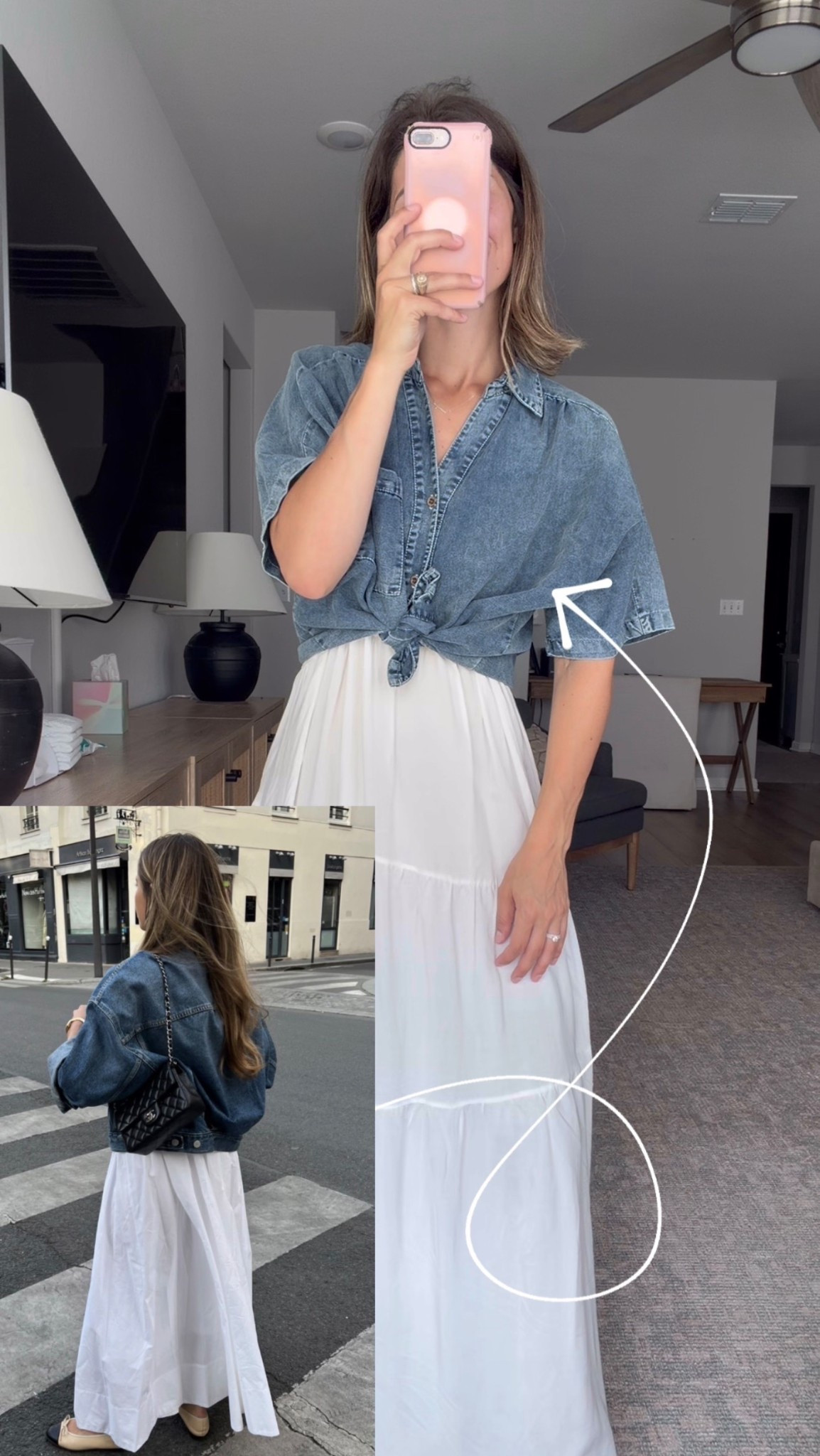 STYLING A WHITE MAXI SKIRT // white maxi skirt // Pinterest inspired look // summer outfits 