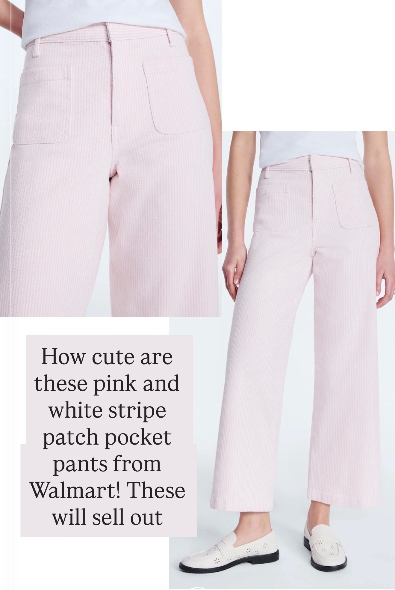 The cutest seersucker patch pocket pants from Walmart 

#LTKOver40 #LTKootd #LTKSeasonal