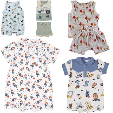 Some fun little baby boy outfits to prep for Spring and Summer! 

#LTKbump #LTKbaby #LTKstyletip