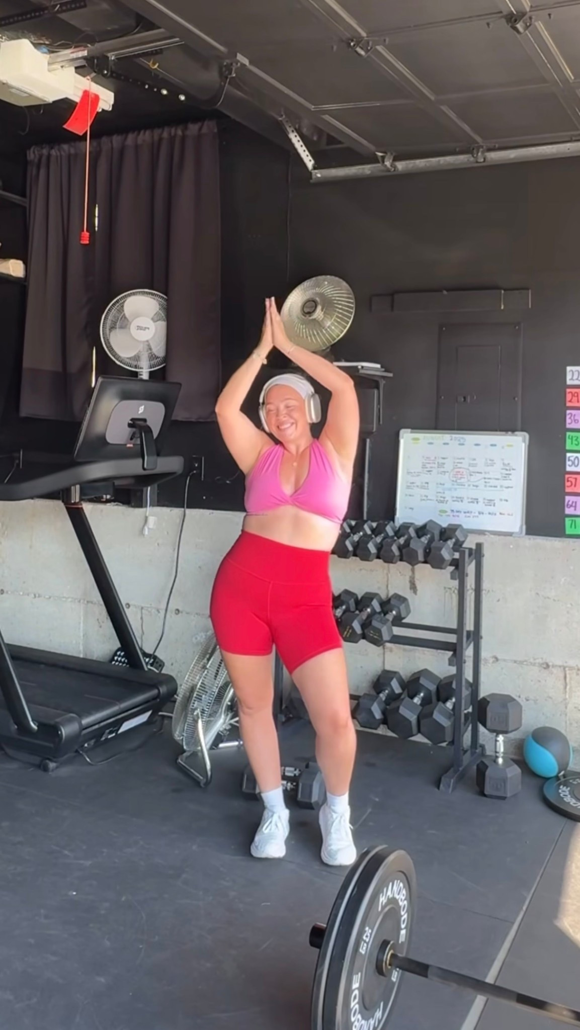 Midsize Gym Outfit of the day! ❤️🩷

#LTKActive #LTKFindsUnder50 #LTKMidsize