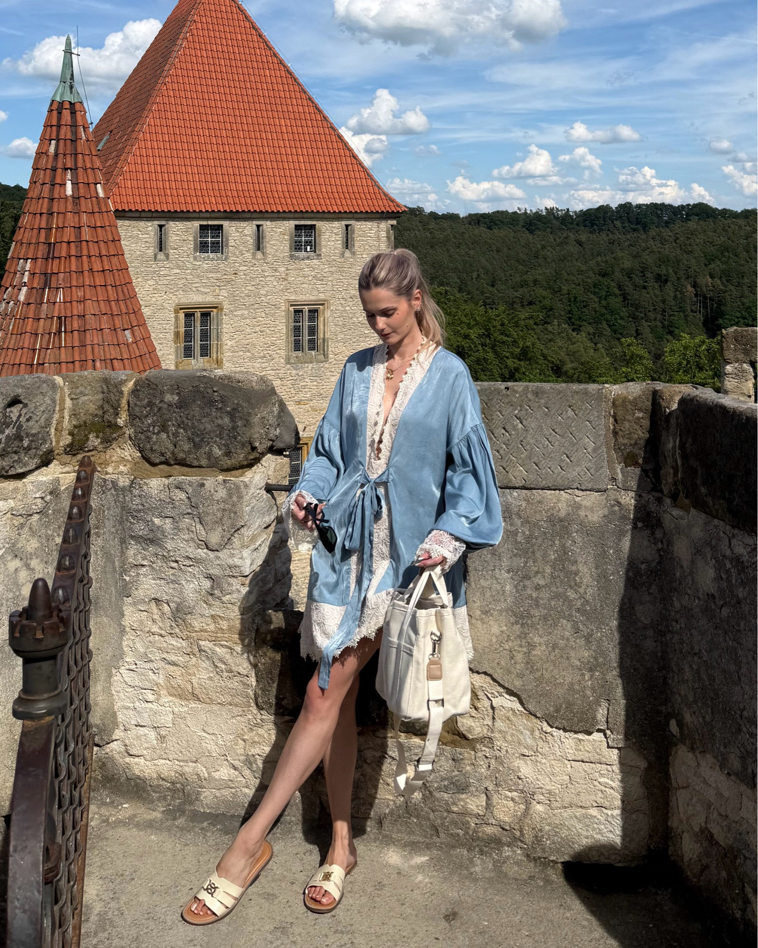 some places just feel like they belong in a storybook… i wanted the outfit to fit the setting, and it somehow did 🩵

#LTKdayinmylife #LTKootd #LTKTravel