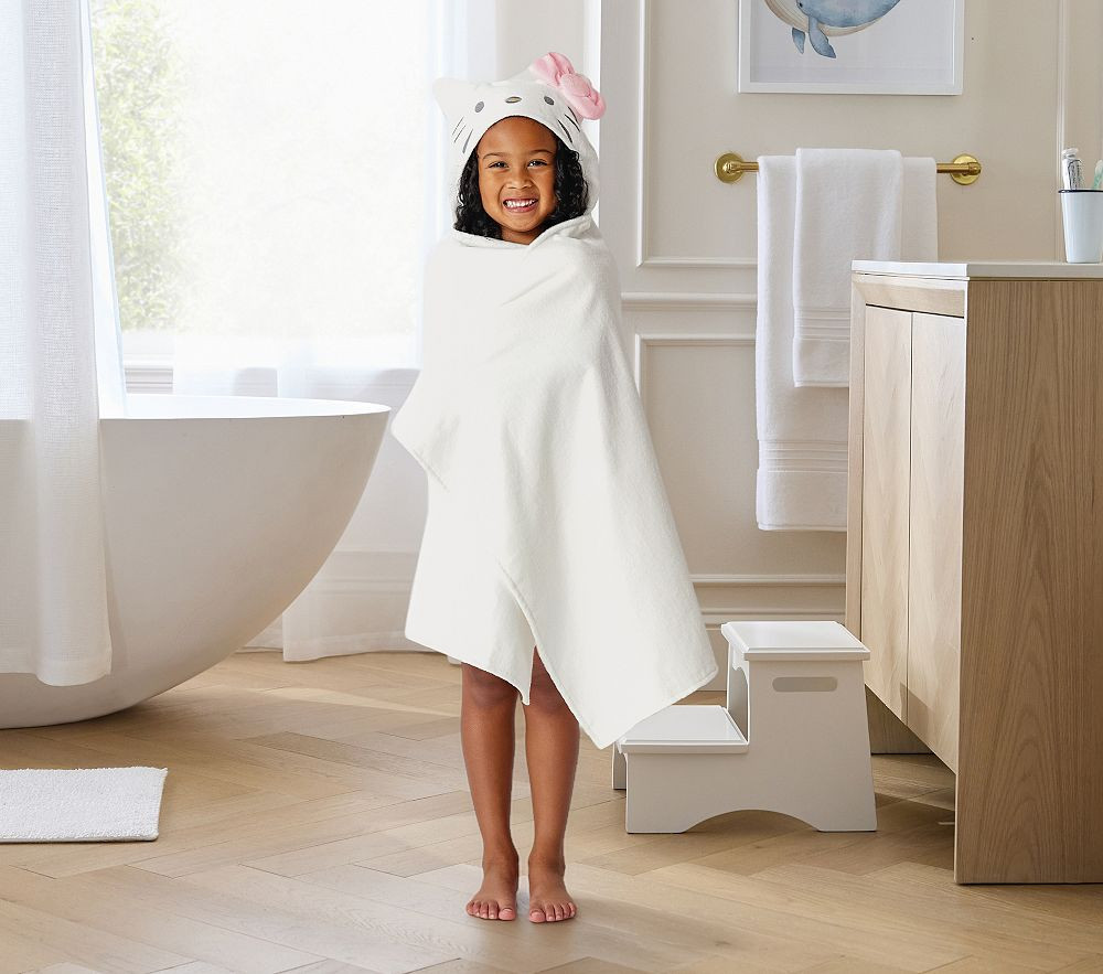 Hello Kitty® Kid Hooded Towel | Pottery Barn Kids