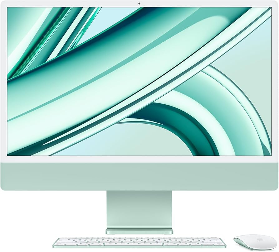Apple 2023 iMac All-in-One Desktop Computer with M3 chip: 8-core CPU, 10-core GPU, 24-inch Retina... | Amazon (US)
