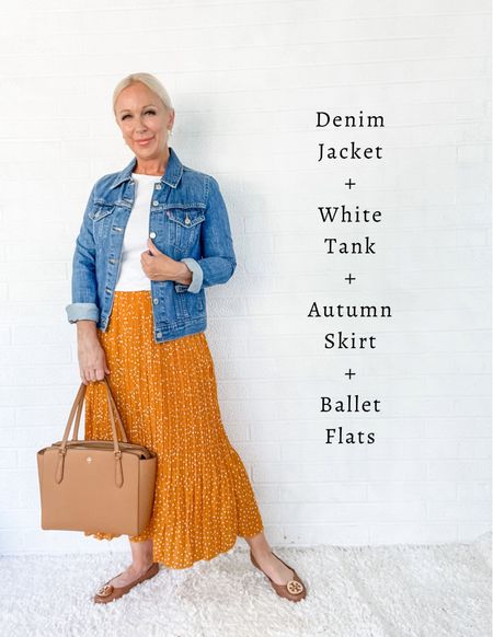 Denim Jackets + Skirts for Early Fall Fashion 2023

Fall Outfit / Amazon Outfit /
Over 40 / over 50 / over 60 /
Effortless Outfits / minimalist / classy outfit 


#LTKSeasonal #LTKfindsunder50 #LTKover40