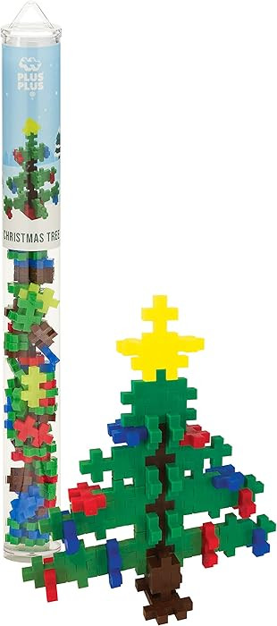 Plus Plus 3D Puzzle Building Block Set, 70 Mini Interlocking Pieces, Fun Holiday Activities for K... | Amazon (US)