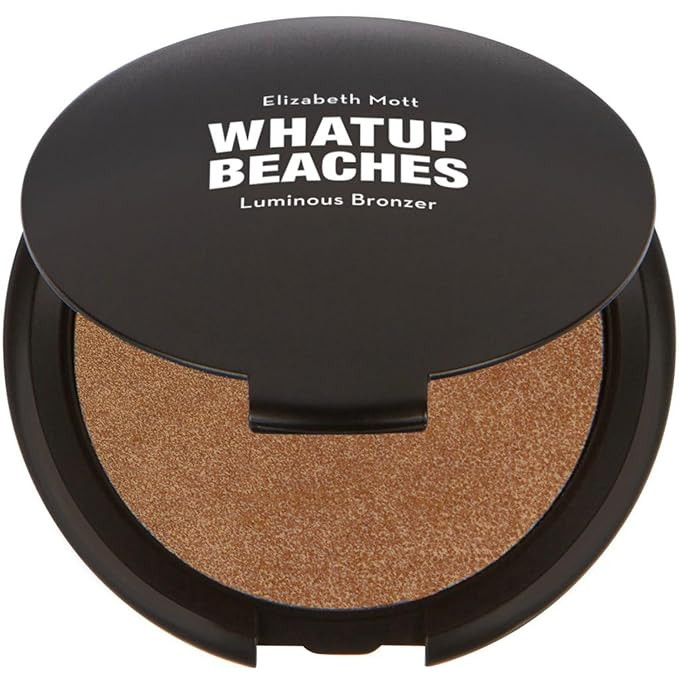 Elizabeth Mott Whatup Beaches Bronzer Face Powder Contour Kit - Vegan and Cruelty Free Facial Bro... | Amazon (US)