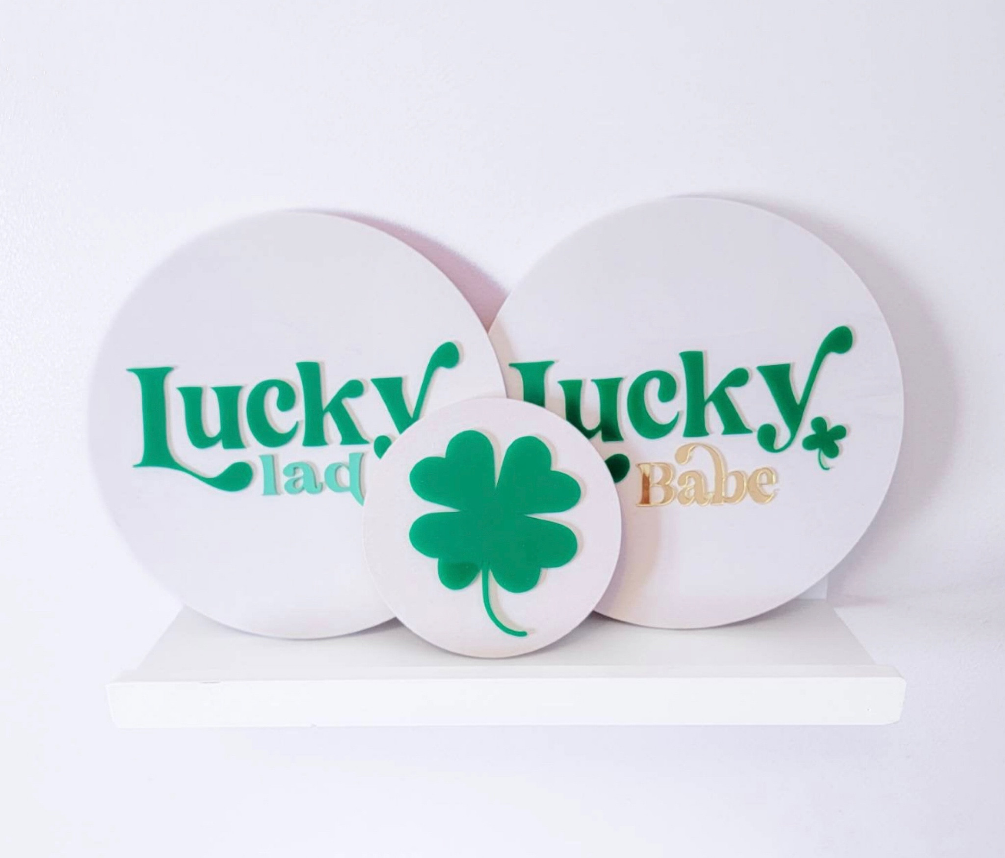 ✨St Patrick’s Signs✨

Home decor 
Spring decor
St Patricks Day
St Patrick’s decor
St Paddy’s 
St Patty’s Day
Happy St Shamrock Day
Happy Shamrocks 
St Patrick’s Day decor
Holiday decor
Bar decor
Bar essentials 
St Patrick’s party
Shamrocks party
St Patrick’s Day essentials 
St Patricks party ideas 
St Patrick’s birthday party ideas
St Patrick’s Day gift guide 
Backyard entertainment 
Entertaining essentials 
Party styling 
Party planning 
Party decor
Party essentials 
Kitchen essentials
St Patrick’s dessert table
St Patrick’s table setting
Housewarming gift guide 
Just because gift
Gifts for her
Gifts for him
Gifts for kids
Party backdrop ideas
Etsy finds
Etsy favorites 
Etsy decor 
Etsy essentials 
Shop small
Lucky me
Lucky Charm
Kiss me I’m Irish 
Green clover 
Leprechaun 
Pot of gold
Shenanigans 
St Patrick’s Day gift baskets
Dessert table decor
Clover Gift tags
Clover plates
Gold cutlery 
Rainbow napkins 
Rainbow gift tags
Acrylic custom tag
Party favors
Bachelorette party decor
Bridal shower decor 
St Patrick’s Acrylic sign
St Patrick’s wood sign 
Book nook decor
Shelfie decor 
Activity table for kids
Lucky Lad
Lucky Babe
March Sign
Spring Sign

#LTKGifts  #LTKFind
#LTKHoliday 
#liketkit #LTKGiftGuide #LTKhome #LTKunder50 #LTKunder100 #LTKfamily #LTKbaby #LTKSeasonal #LTKsalealert #LTKbump #LTKhome 

#LTKkids #LTKstyletip #LTKSeasonal