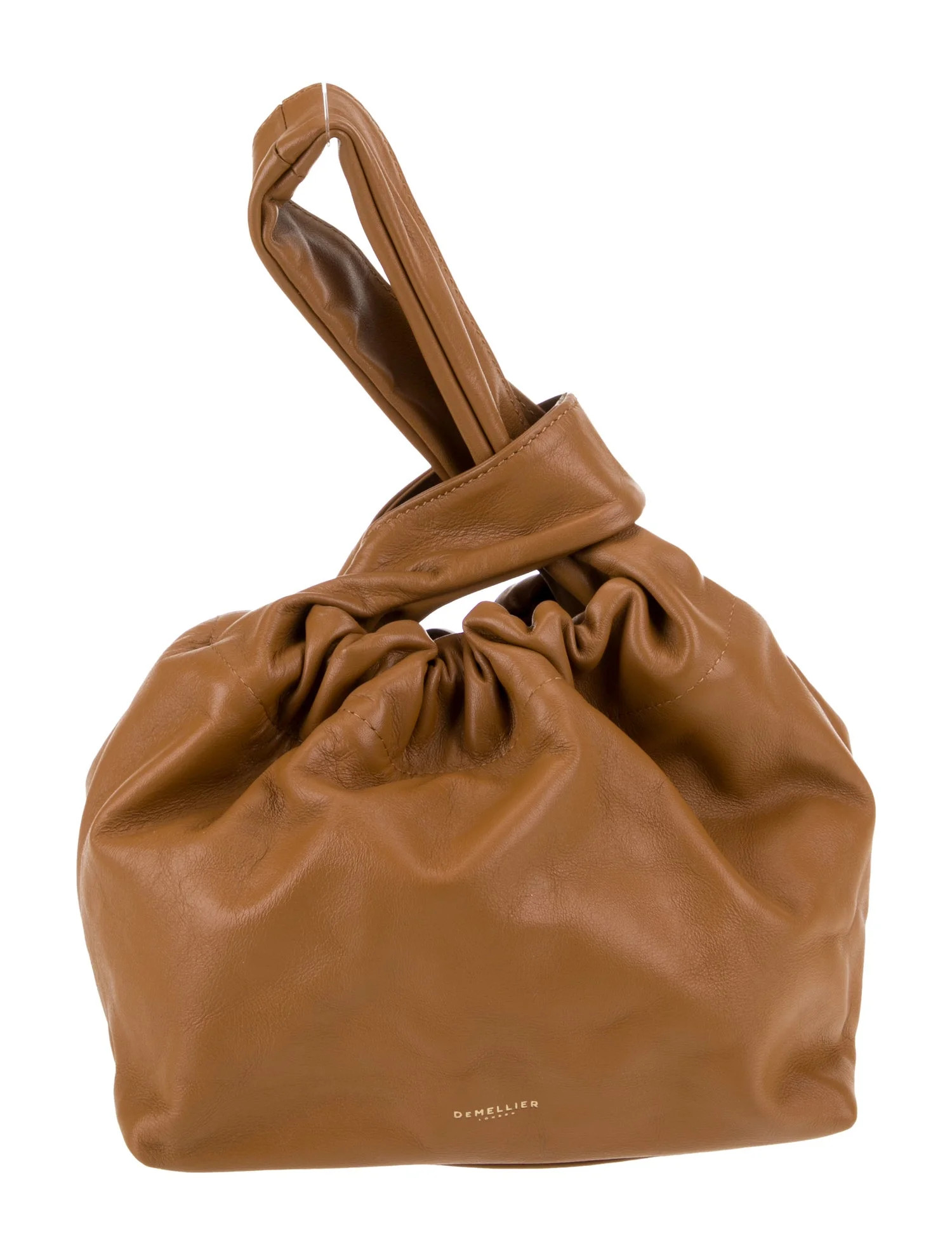 DeMellier Leather Santa Monica - Brown Handle Bags, Handbags - WDEME22784 | The RealReal | The RealReal