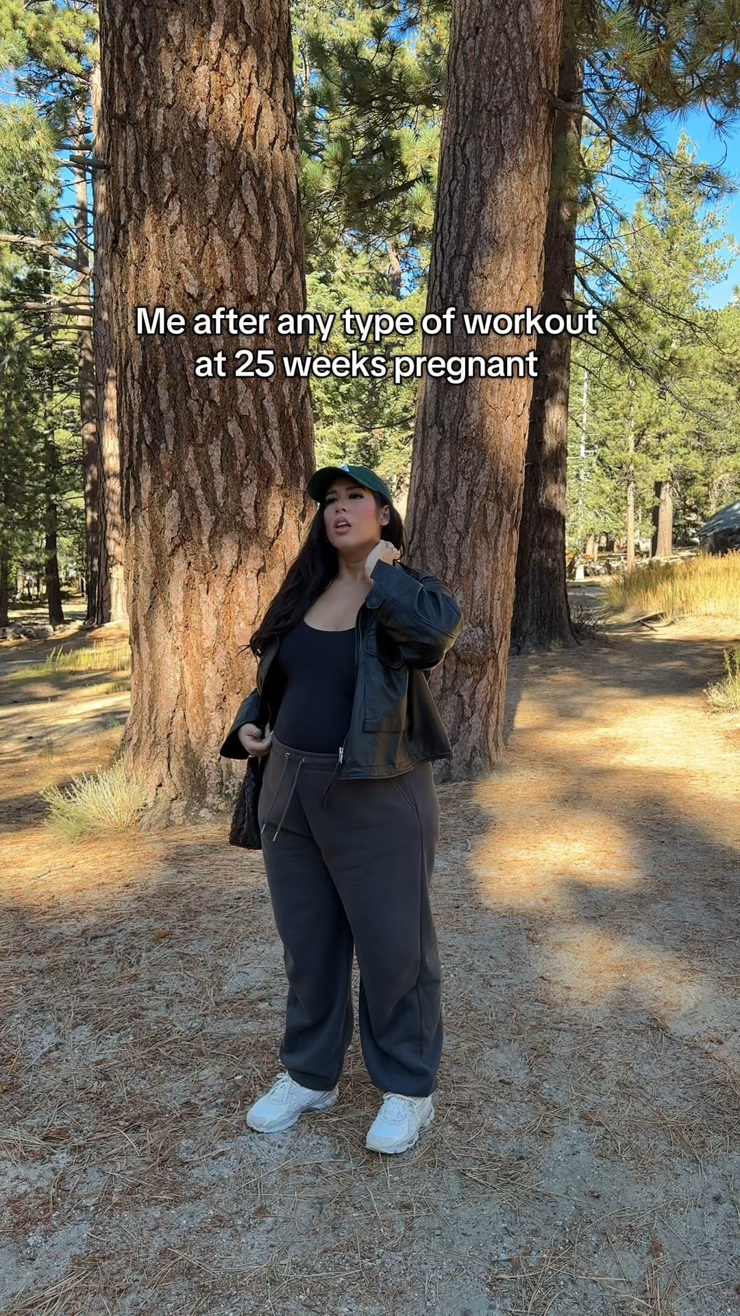 Midsize hiking outfit, size XL. Linking similar tops and shoes!