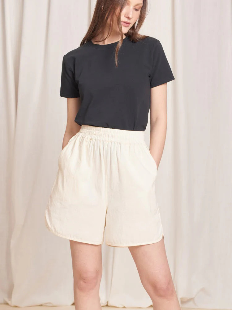 Glenn Long Short Crinkle Cotton Birch | Tradlands