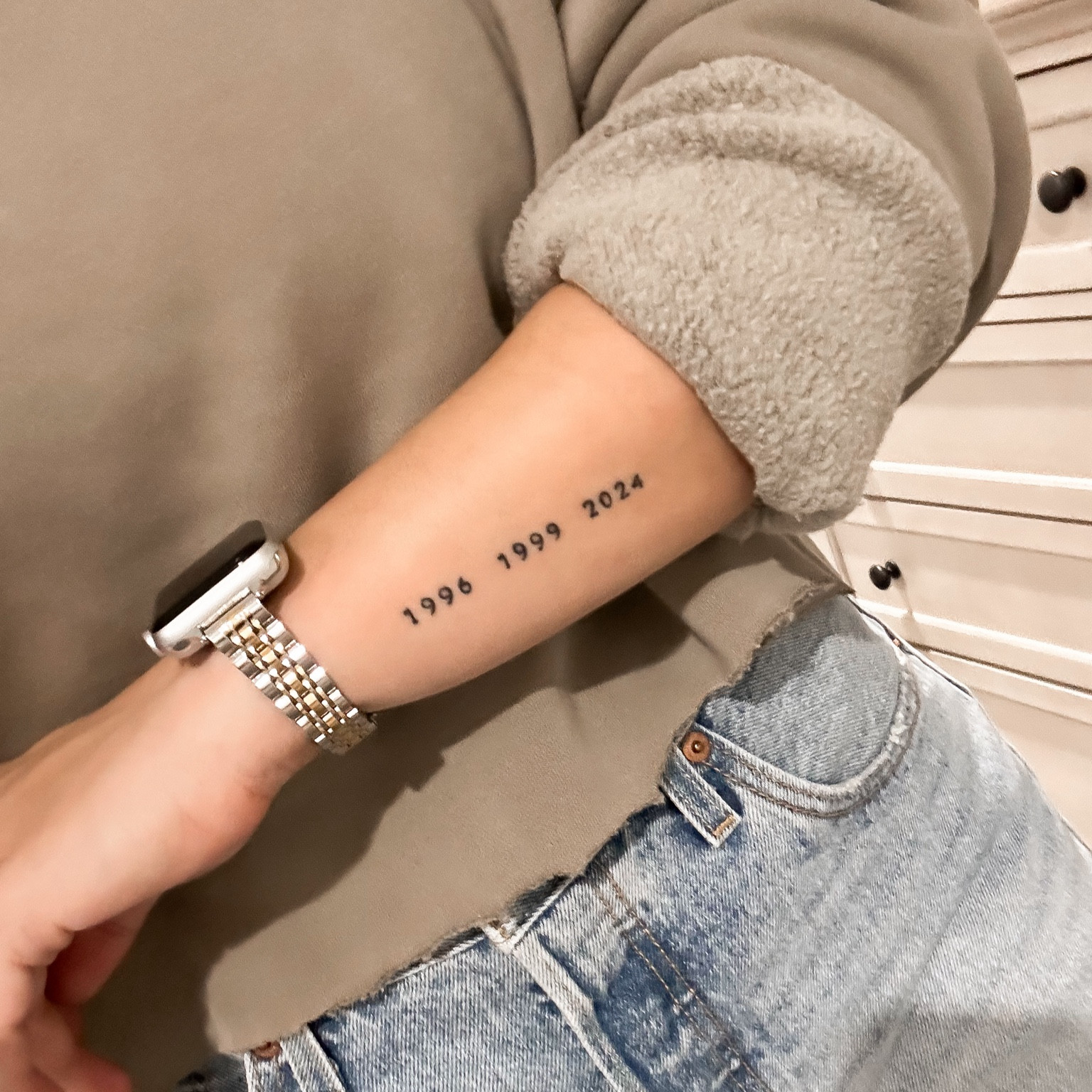 Looove this gold and silver Apple Watch band! I’ve been wanting a dressier one, and I get so many compliments every time I wear it.

#LTKFindsUnder50 #LTKGiftGuide