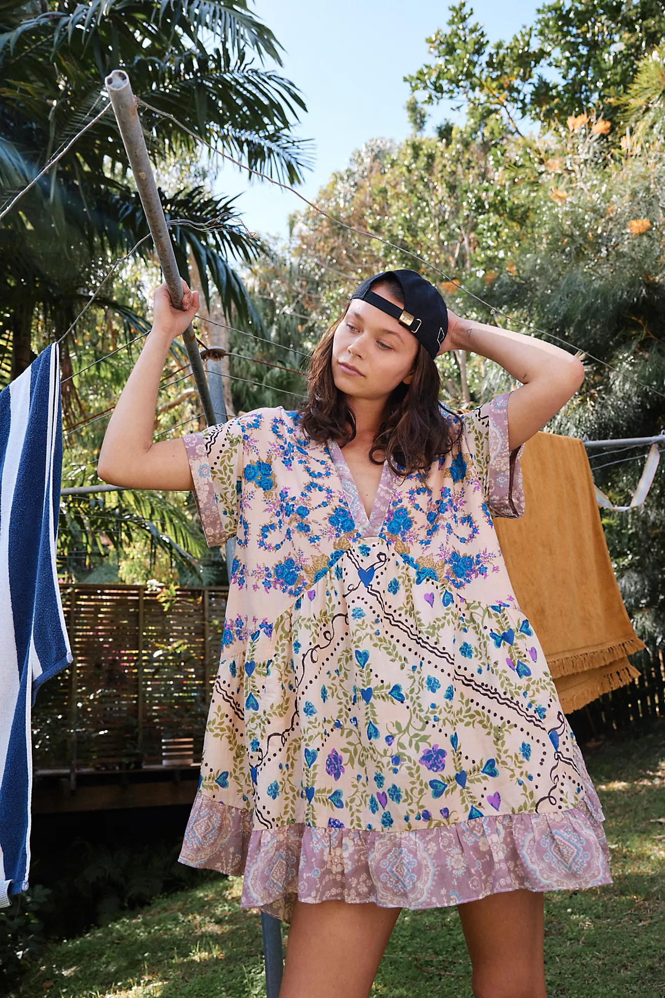 Printed Agnes Dress - Fall Dress Outfit | Free People (Global - UK&FR Excluded)