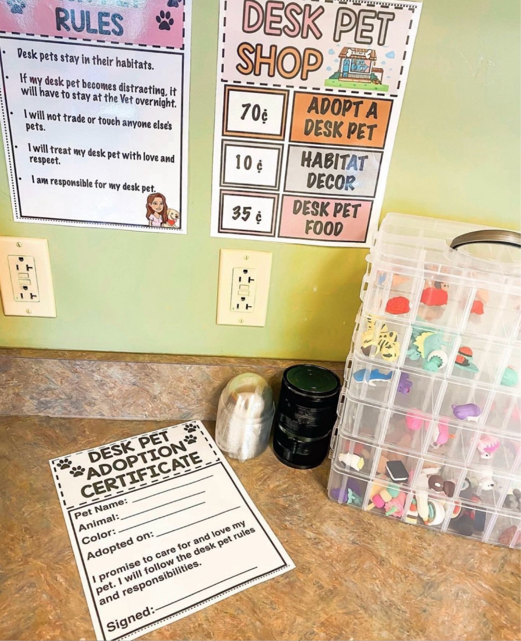 Desk pets for my classroom #deskpets #teacher #classroommanagement #amazon 