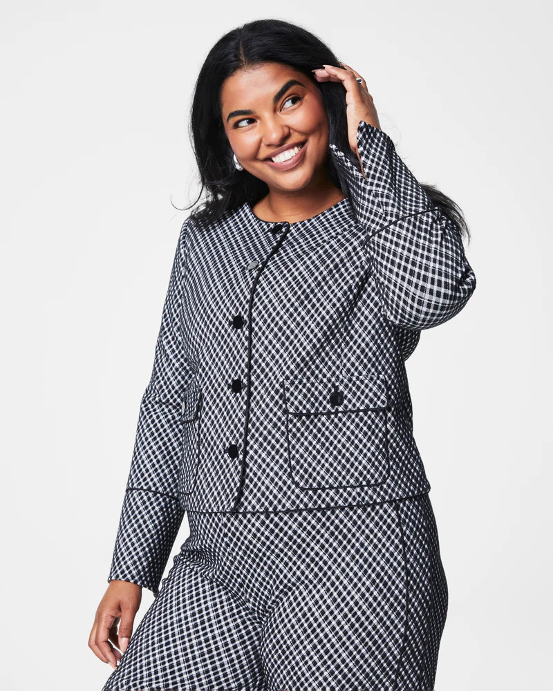 SPANX® Ponte Lady Jacket in Jacquard | Spanx