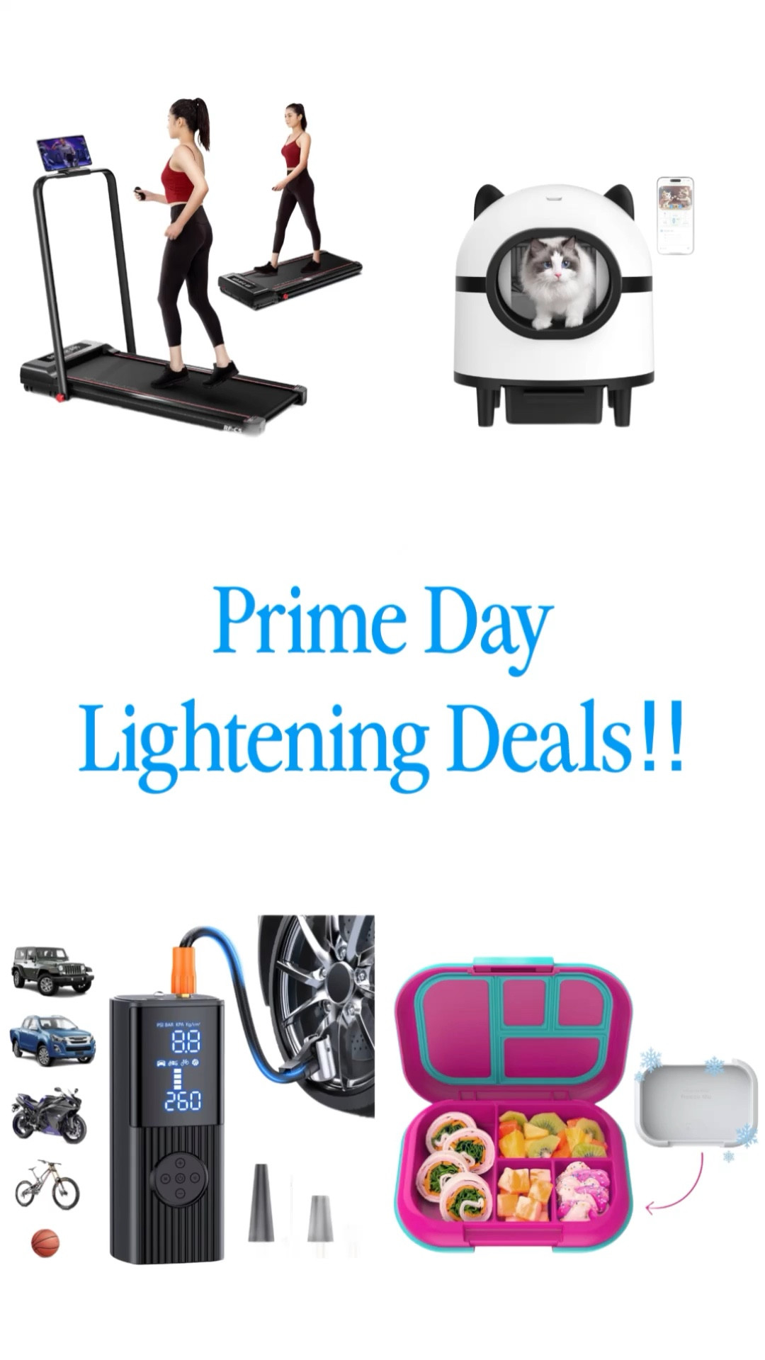 ‼️ Prime Day Lightening Deals ‼️

These go fast, so order now!  Over 30% off!  Think Christmas presents too!

LTK style tips, LTK fashion, LTK sale alert, LTK fit, LTK over 60, micro influencer, style influencer, wfh wardrobe, affordable fashion, sales & splurges, summer 2024, summertime fashion, ways to style, outfit ideas, outfit inspiration, everyday outfit, ootd, casual outfits, casual style, daily looks, over 60, over 60 fashion, over 60 style, ageless style, fun fashion, comfy style, glamma, instafashion, summer fashion, summer style, summer outfit, vacation outfit, resort wear, travel outfit, fun summer fashion, wear what you love, Amazon fashion, Amazon finds, Amazon Prime Day Deals, Amazon Prime Day Lightening Deals, Christmas presents, kids lunch box, automatic kitty litter box, portable tire inflator, fold up treadmill 

#LTKHome #LTKSaleAlert #LTKFitness