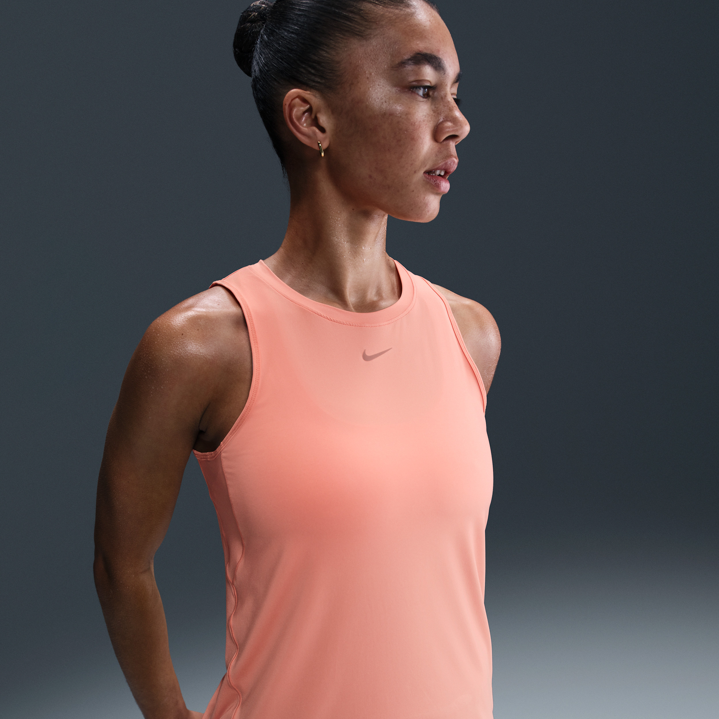 Nike Women's One Classic Dri-FIT Tank Top in Orange | FN2808-844 | Nike (US)