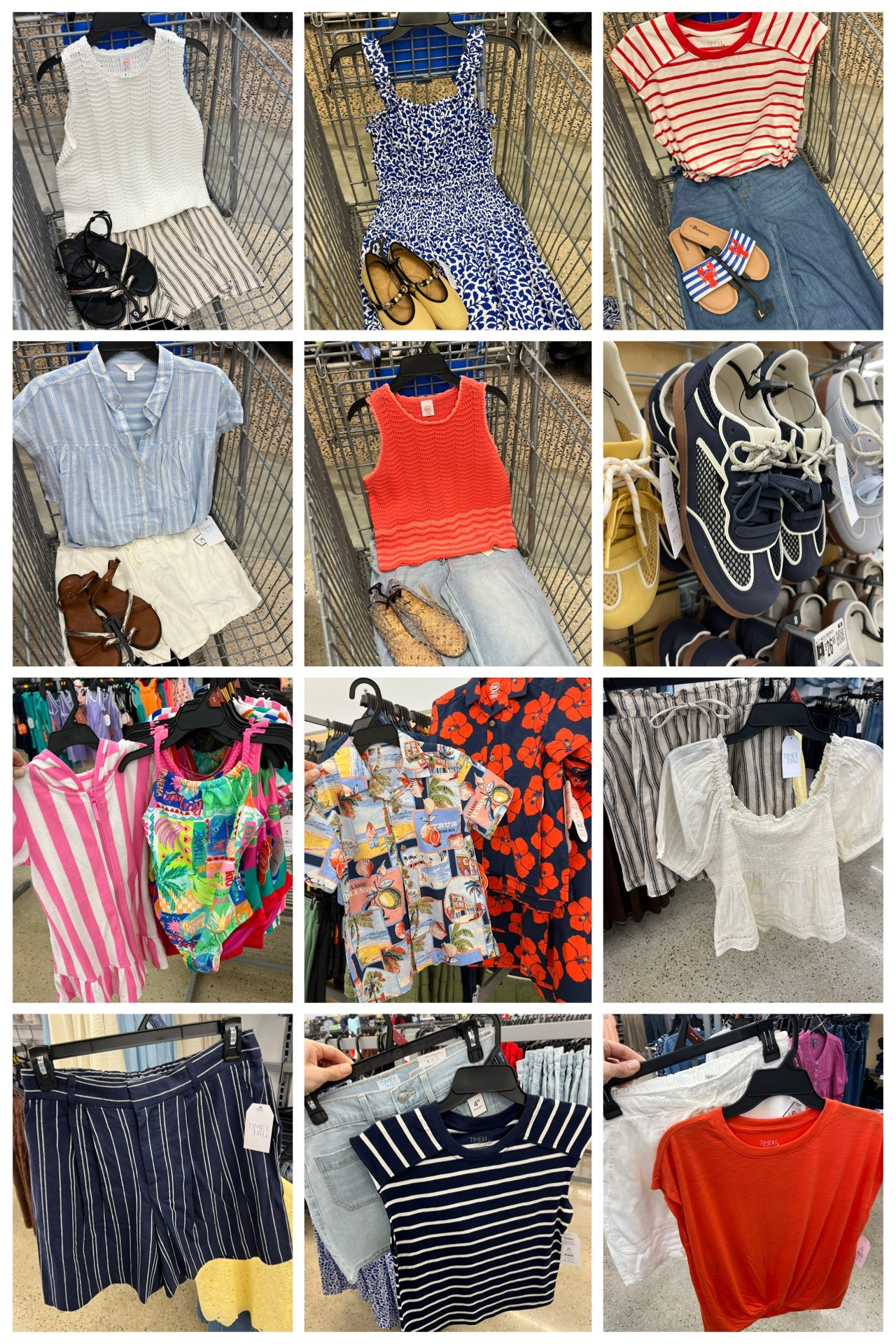 Walmart summer finds and outfit ideas! The crochet sweater tank tops and girls sizing; xl fits like women’s small. I’ll link a similar option on Amazon. #walmartfashion