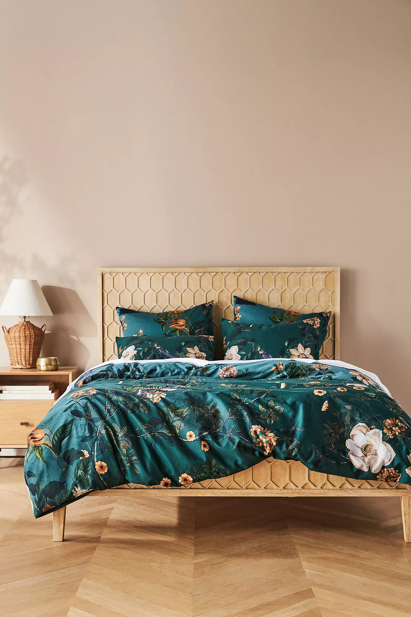 Henrik Organic Sateen Duvet Cover | Anthropologie (US)