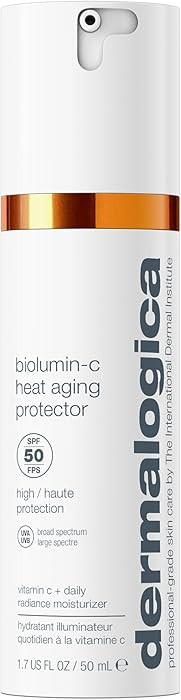 Dermalogica Biolumin-C Heat Aging Protector SPF 50, Daily Face Moisturizer with Sunscreen - Defen... | Amazon (US)