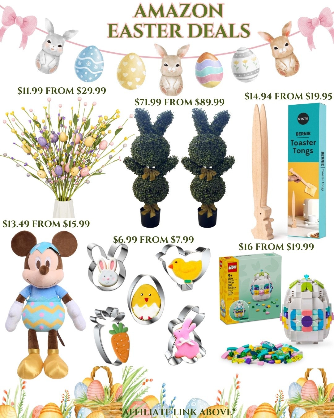 Easter decor. Easter basket 

#LTKSaleAlert #LTKKids #LTKSeasonal