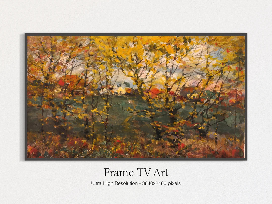 Samsung Frame TV Art Fall Art for TV Fall Art Vintage Fall - Etsy | Etsy (US)