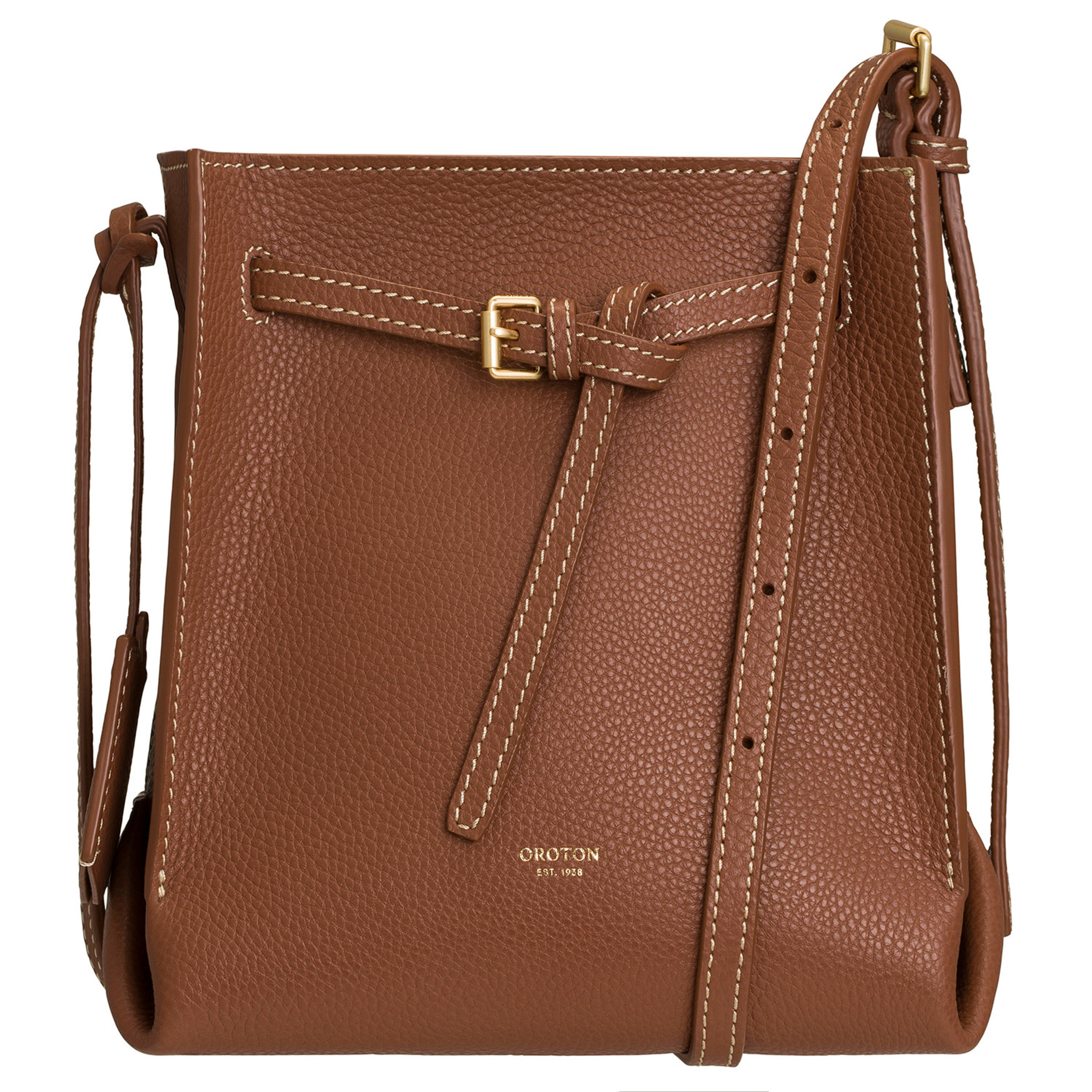 Margot Mini Bucket Bag - Whiskey | Oroton | Oroton
