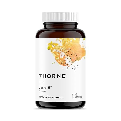 THORNE - Sacro-B - Saccharomyces boulardii - Shelf Stable Probiotic - Gut Health Supplement to Support Immune Function in the Gut - Occasional Diarrhea Relief* - Third-Party Certified - 60 Capsules | Amazon (US)