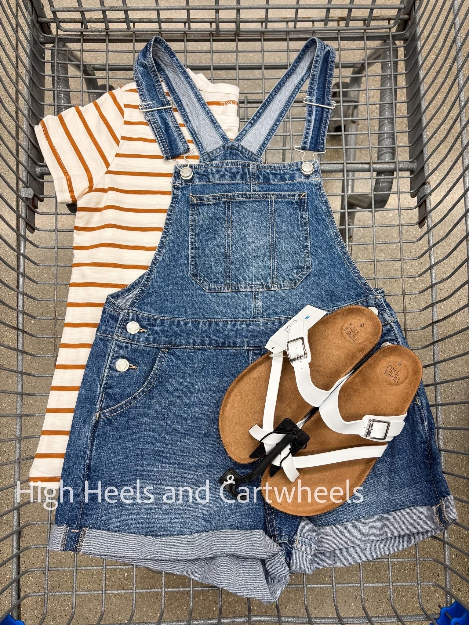 Cute shortalls from Walmart!