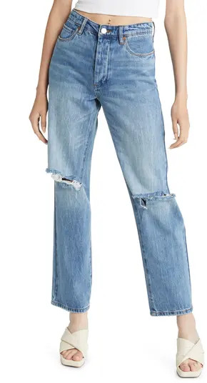 Howard Distressed Organic Cotton Jeans | Nordstrom